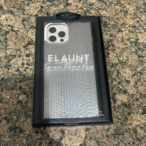 New Flaunt Square Edge iPhone Case 12 Max Pro